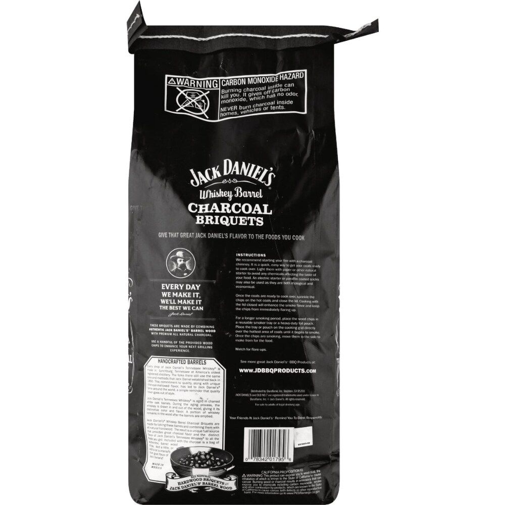 Jack Daniels Charcoal Briquets